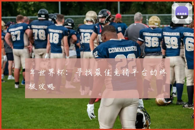 年世界杯：寻找最佳竞猜平台的终极攻略